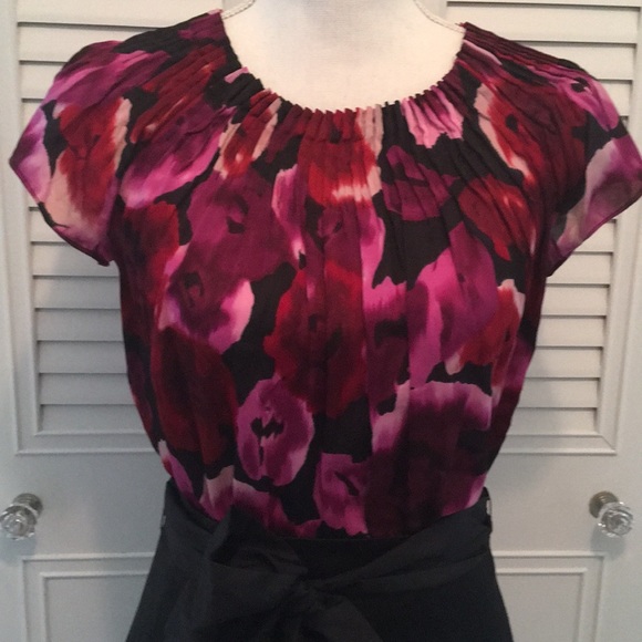 Ann Taylor Silk Blouse & Skirt set - Picture 4 of 8
